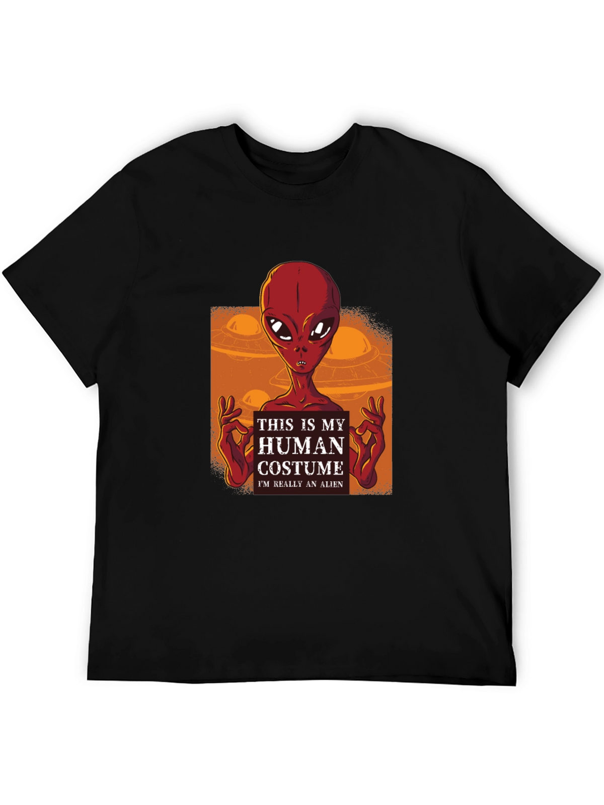 Human Costume Alien T-Shirt