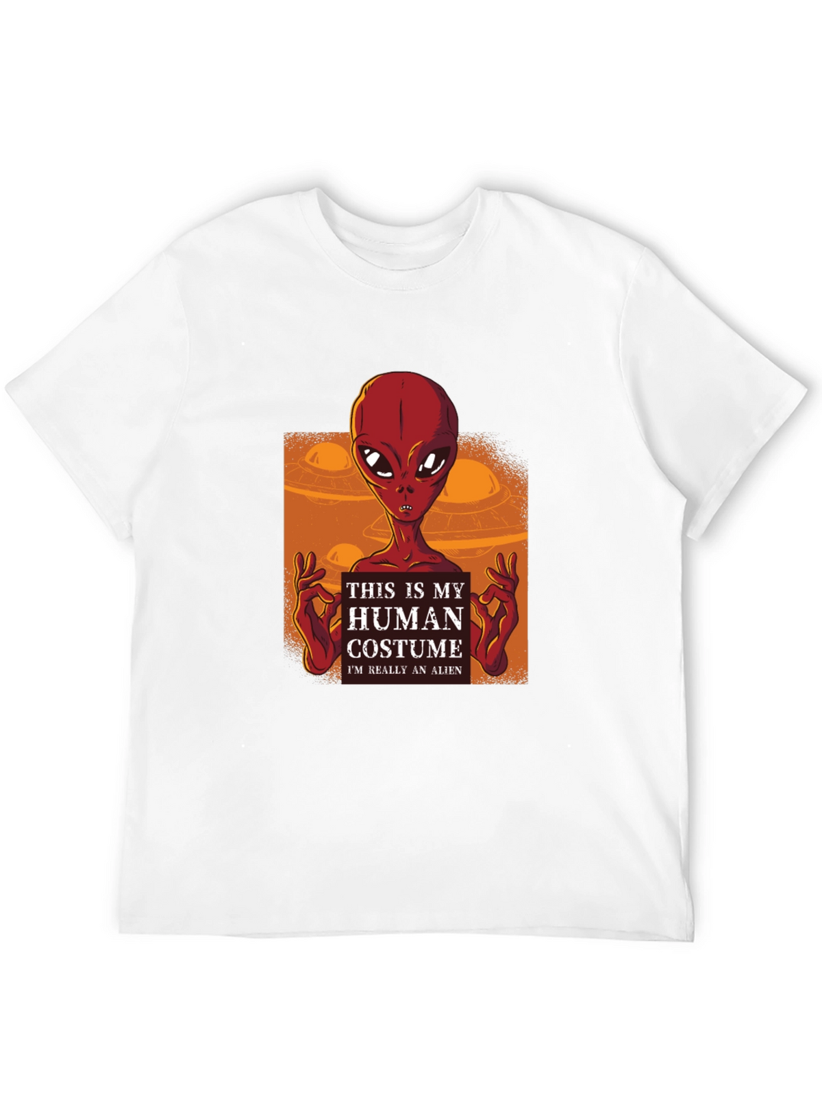 Human Costume Alien T-Shirt