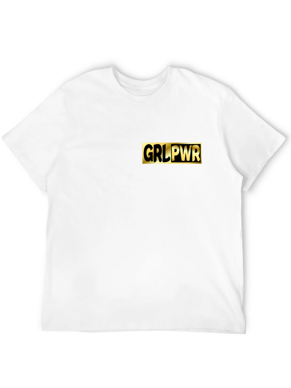 GRL PWR Black T-Shirt - Empowering Style