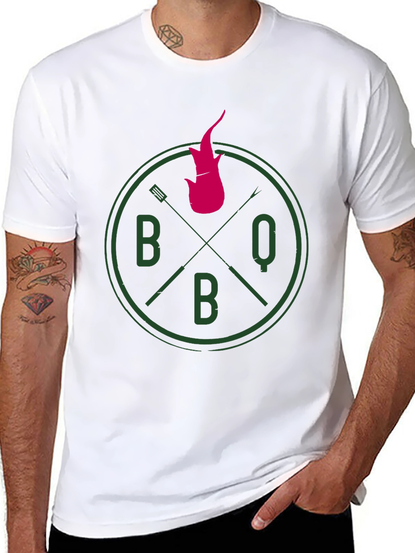 BBQ Graphic T-Shirt - Grill Master Tee