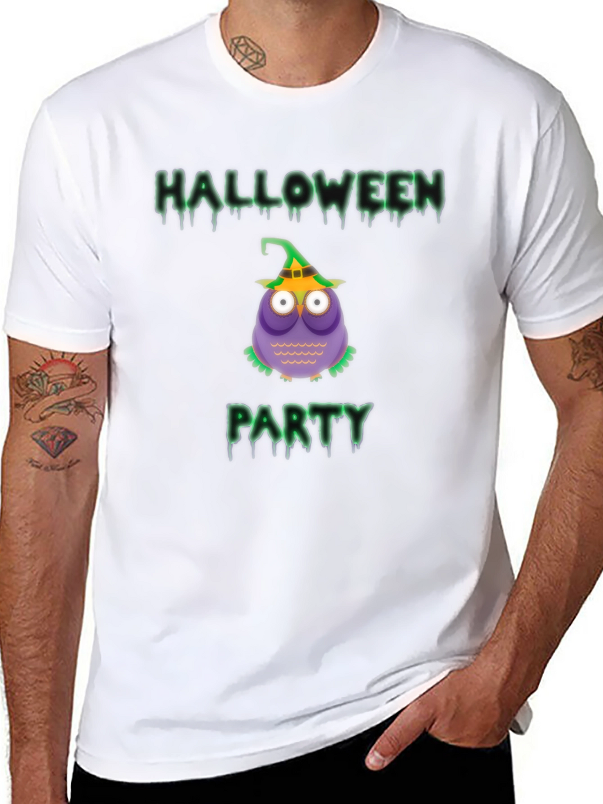 Halloween Party Owl T-Shirt