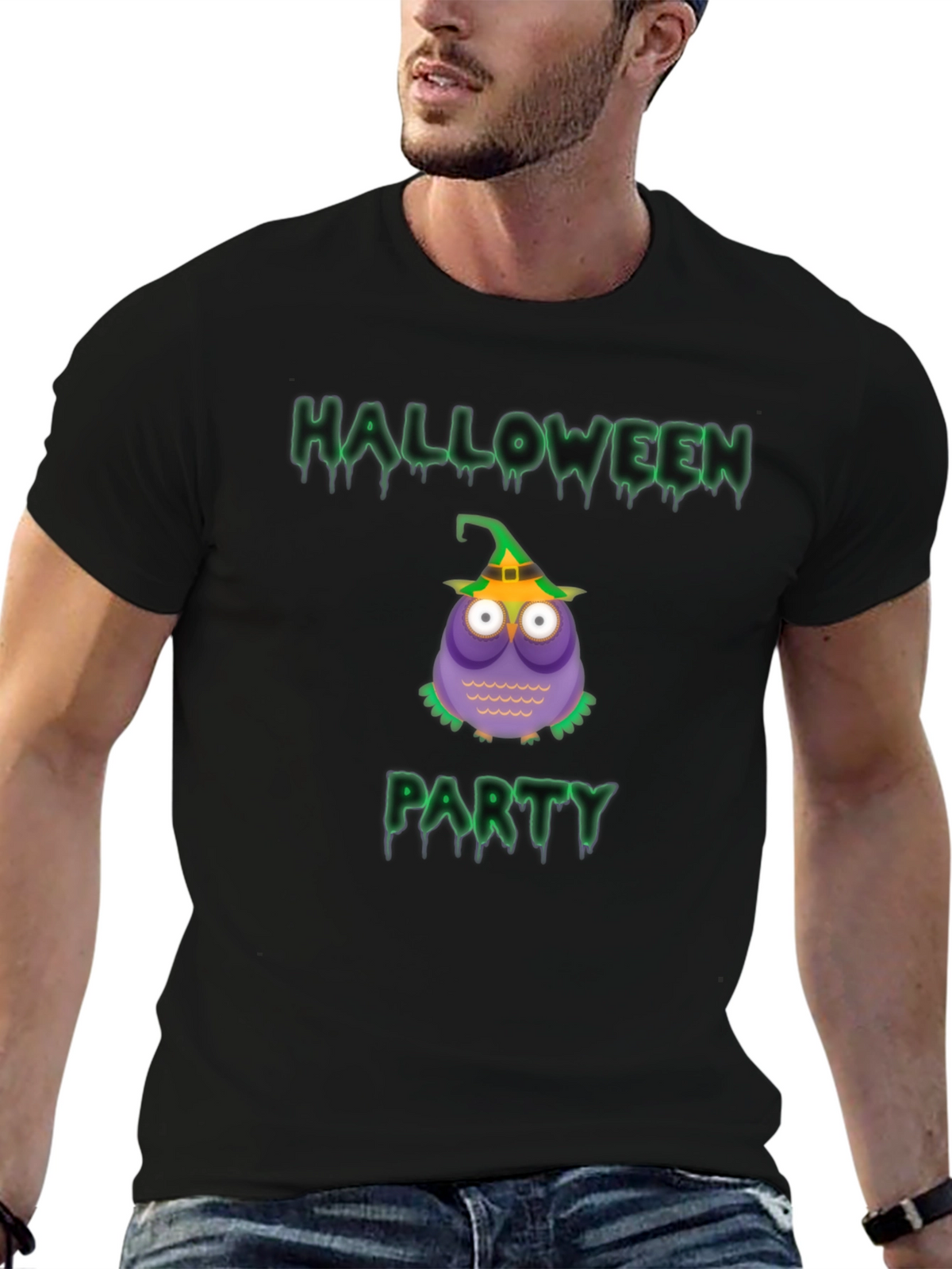 Halloween Party Owl T-Shirt