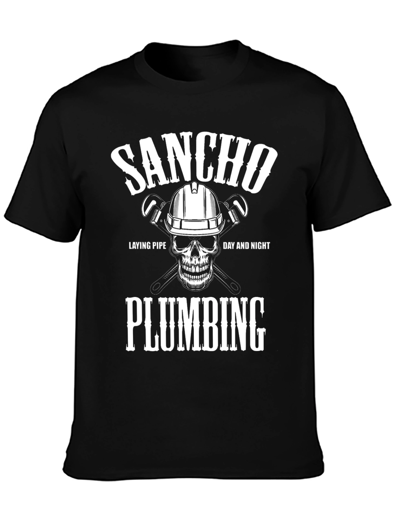 Sancho Plumbing T-Shirt - Funny Plumber Tee