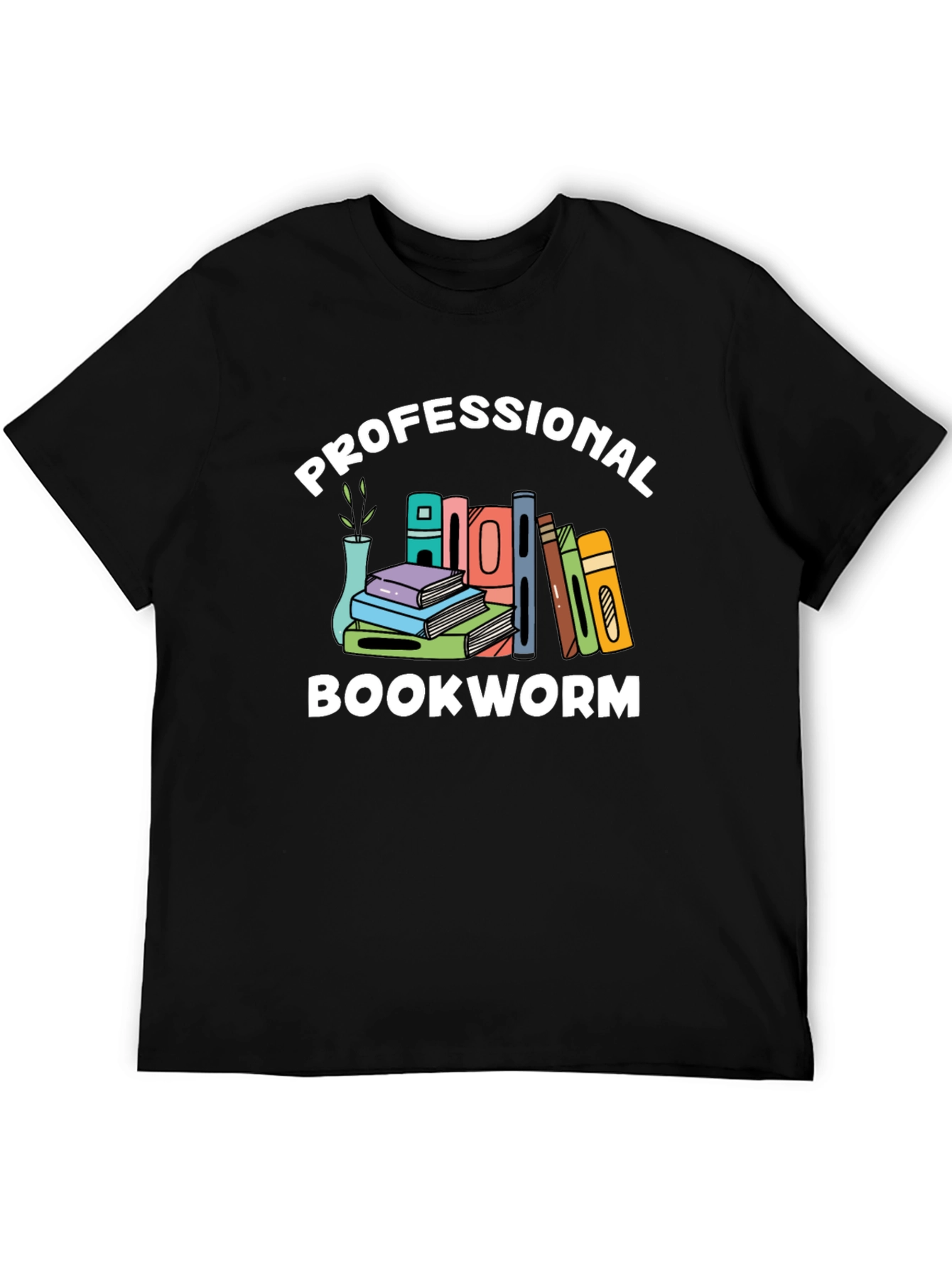 Professional Bookworm T-Shirt - Reading Lover Tee