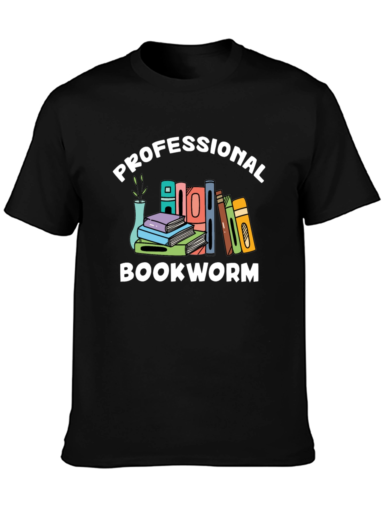 Professional Bookworm T-Shirt - Reading Lover Tee