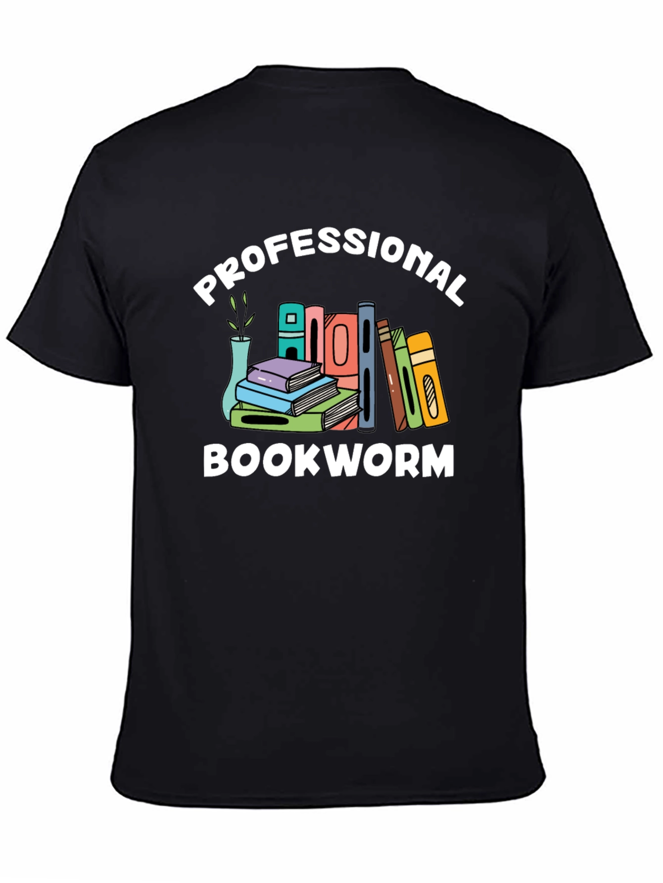 Professional Bookworm T-Shirt - Reading Lover Tee