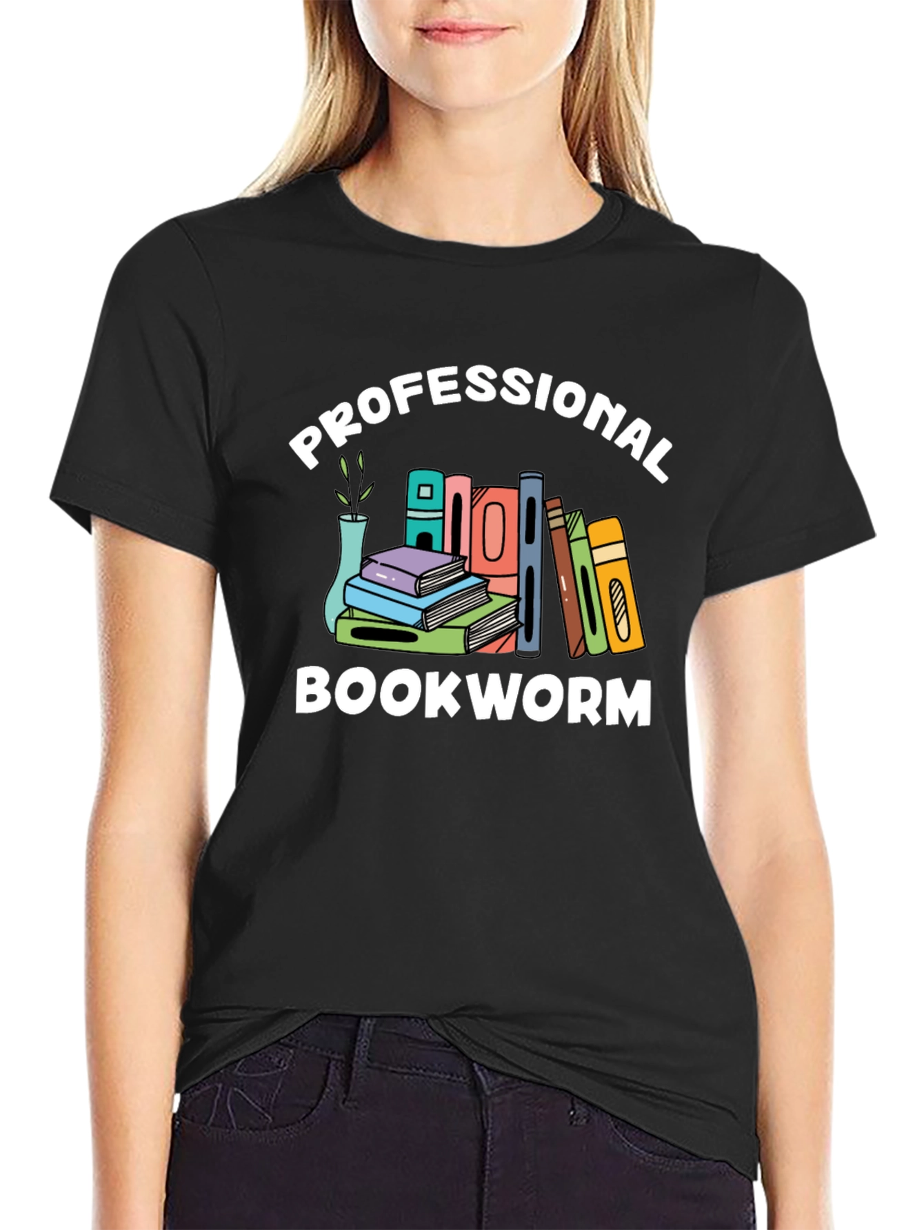Professional Bookworm T-Shirt - Reading Lover Tee