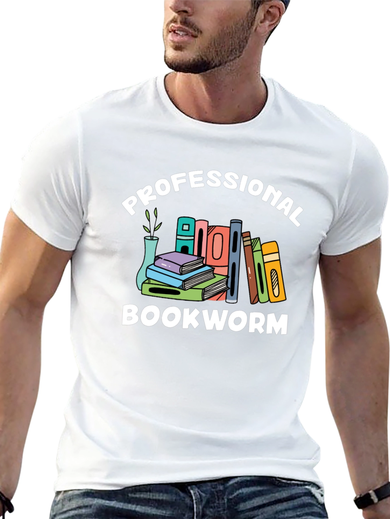 Professional Bookworm T-Shirt - Reading Lover Tee
