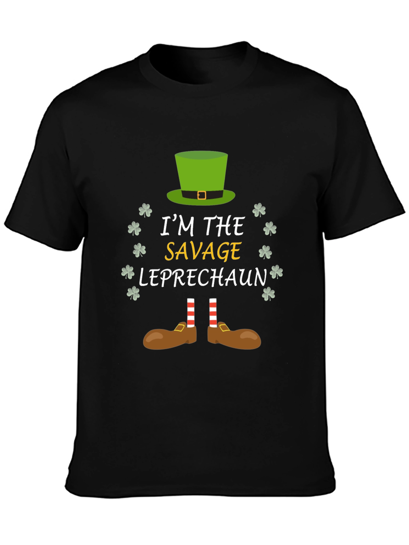 Savage Leprechaun St. Patricks Day T-Shirt