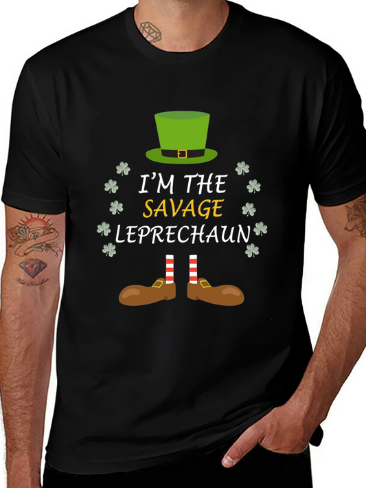Savage Leprechaun St. Patricks Day T-Shirt