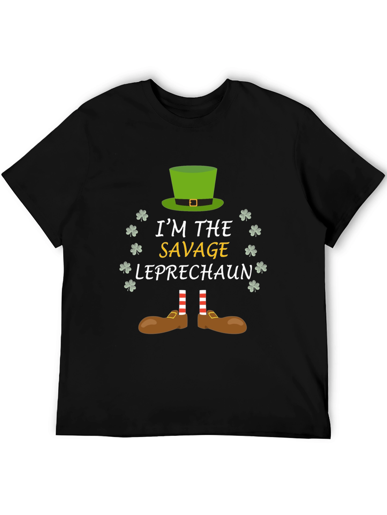 Savage Leprechaun St. Patricks Day T-Shirt