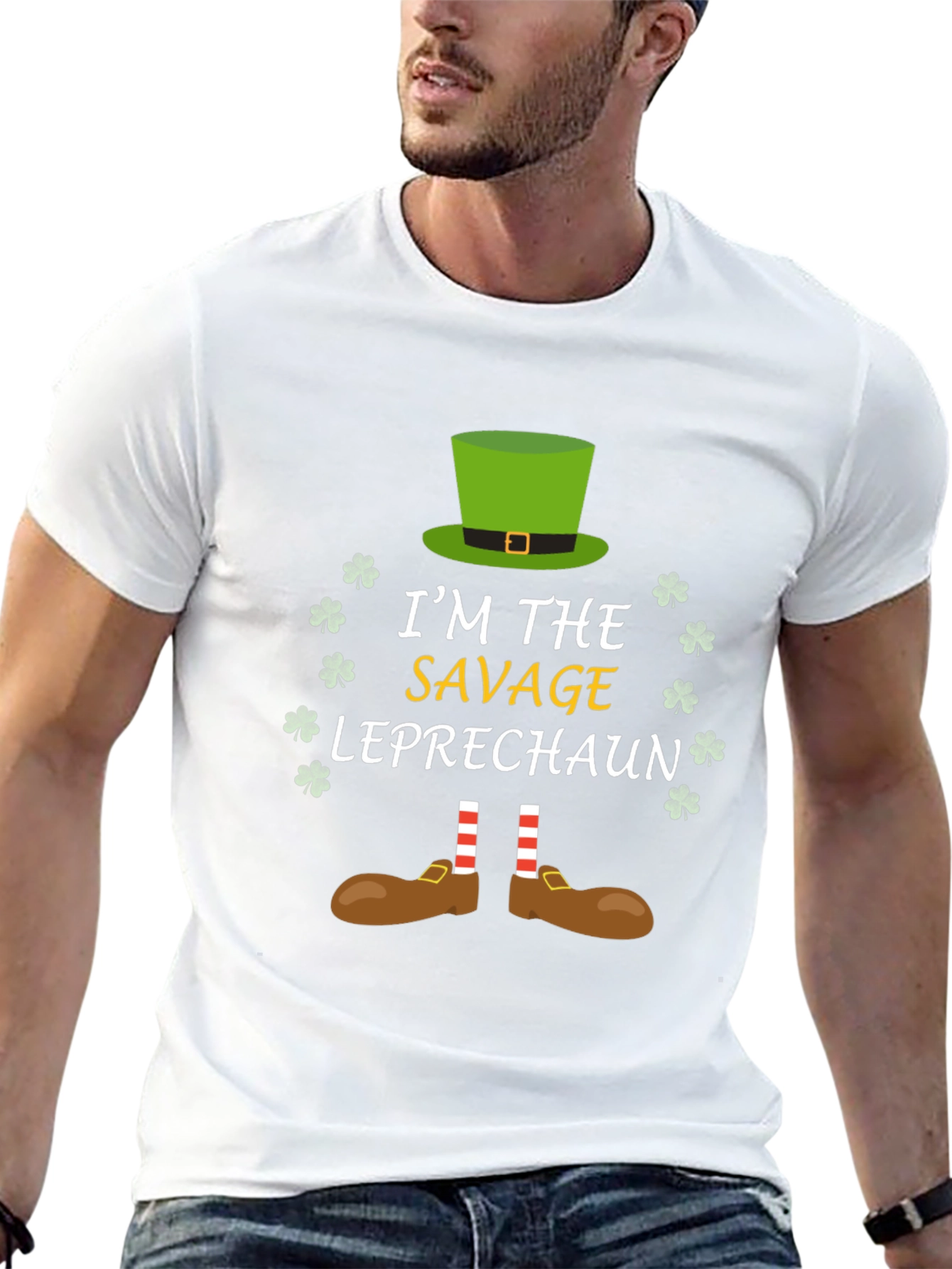 Savage Leprechaun St. Patricks Day T-Shirt