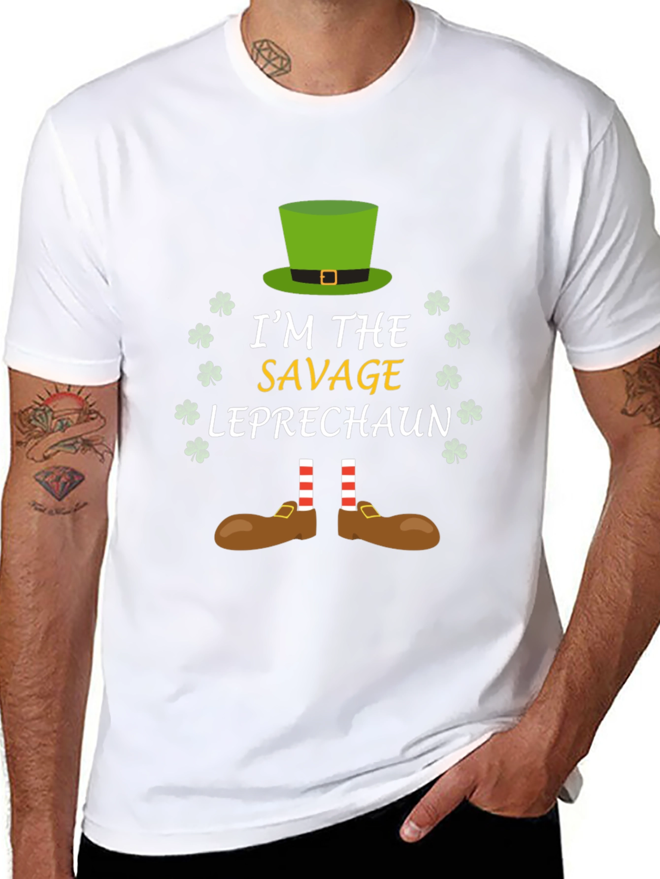 Savage Leprechaun St. Patricks Day T-Shirt