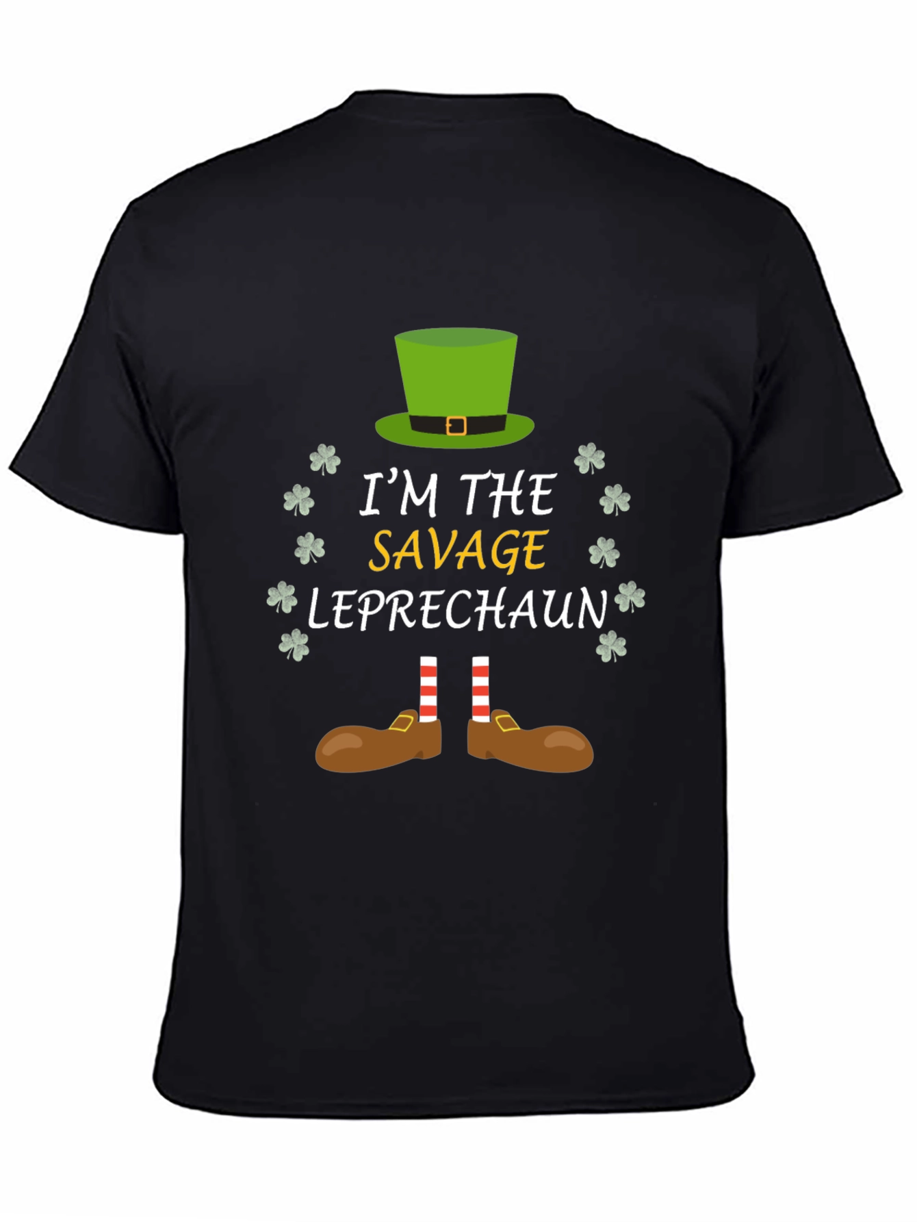 Savage Leprechaun St. Patricks Day T-Shirt