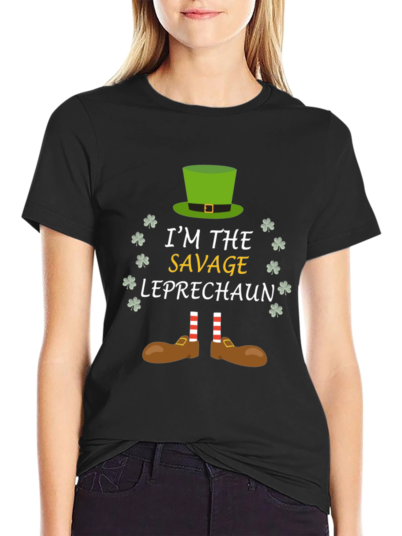 Savage Leprechaun St. Patricks Day T-Shirt
