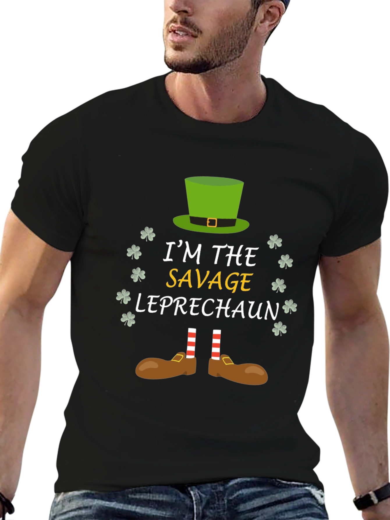 Savage Leprechaun St. Patricks Day T-Shirt