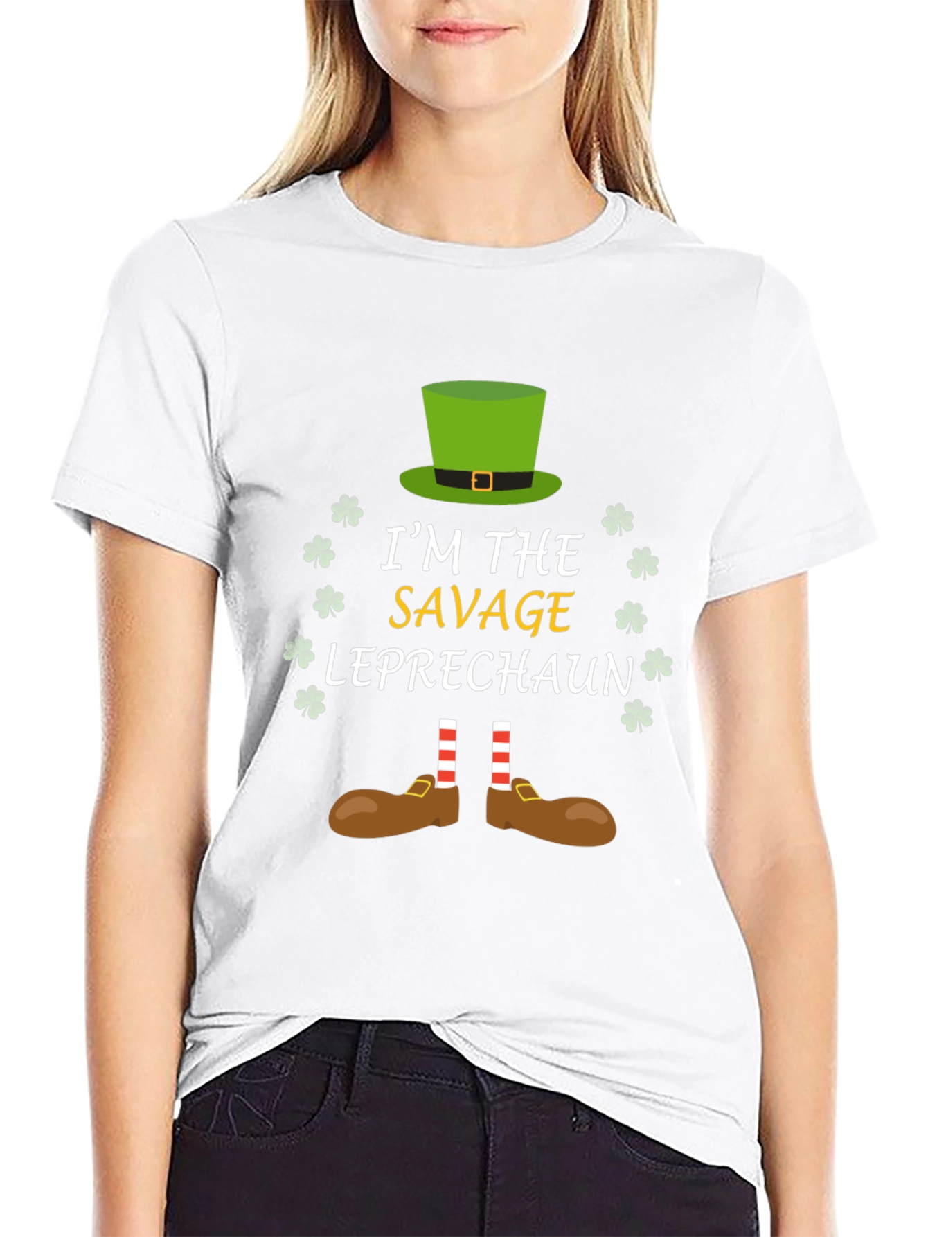 Savage Leprechaun St. Patricks Day T-Shirt