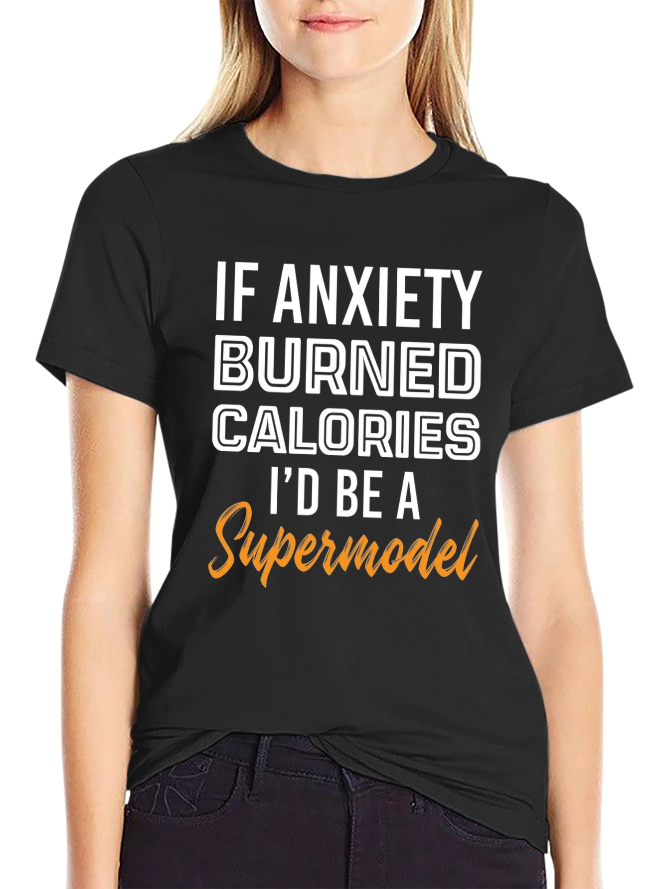 Anxiety Calorie Burner Graphic Tee