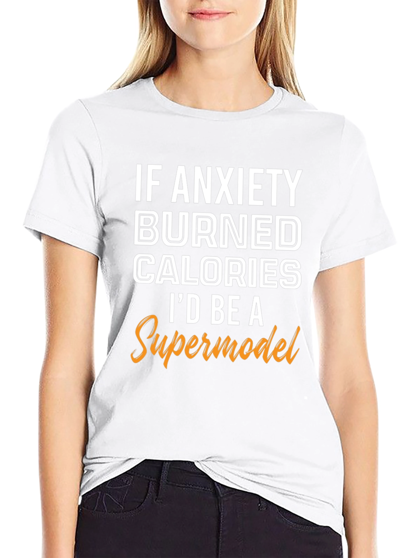 Anxiety Calorie Burner Graphic Tee