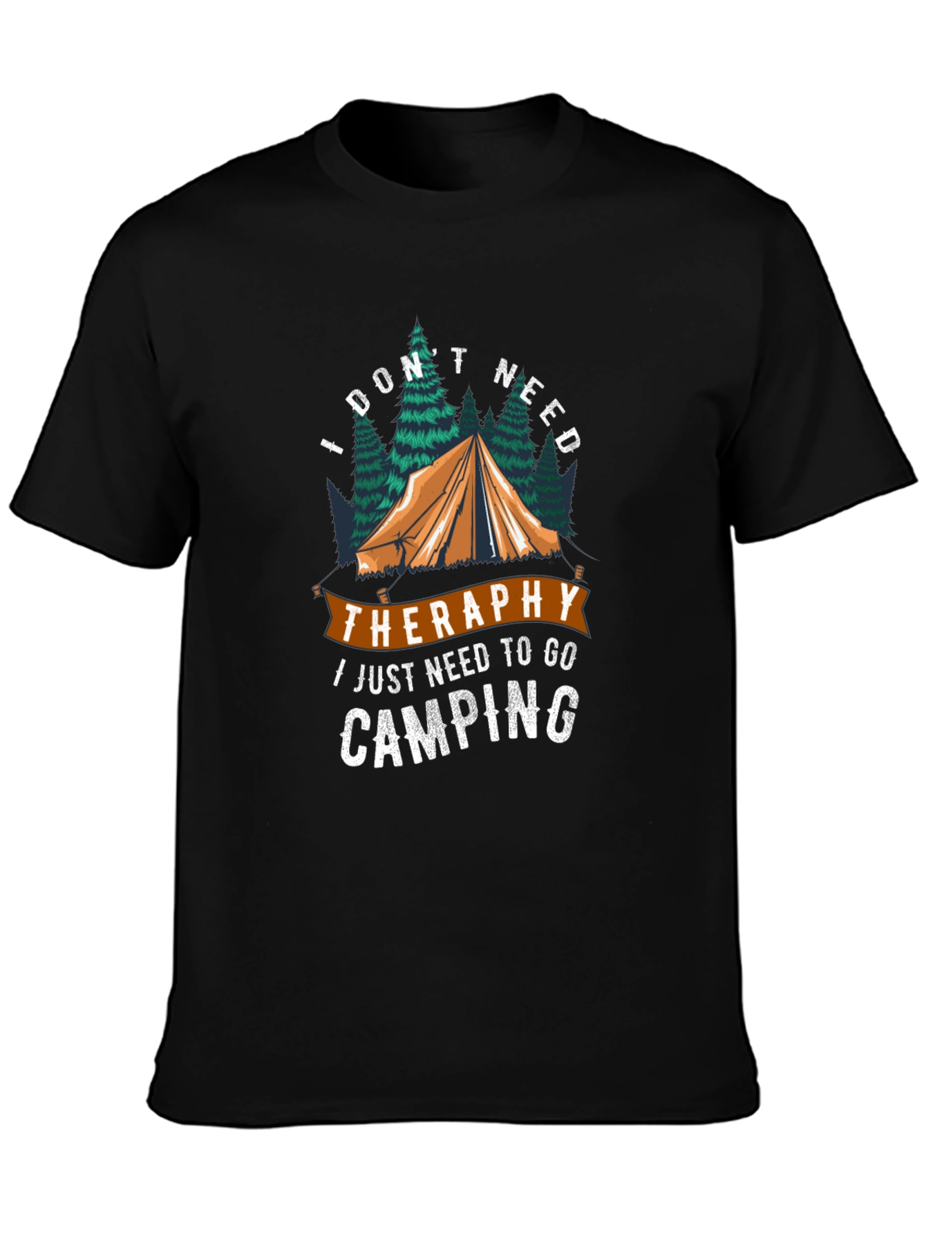 Camping Therapy Tee