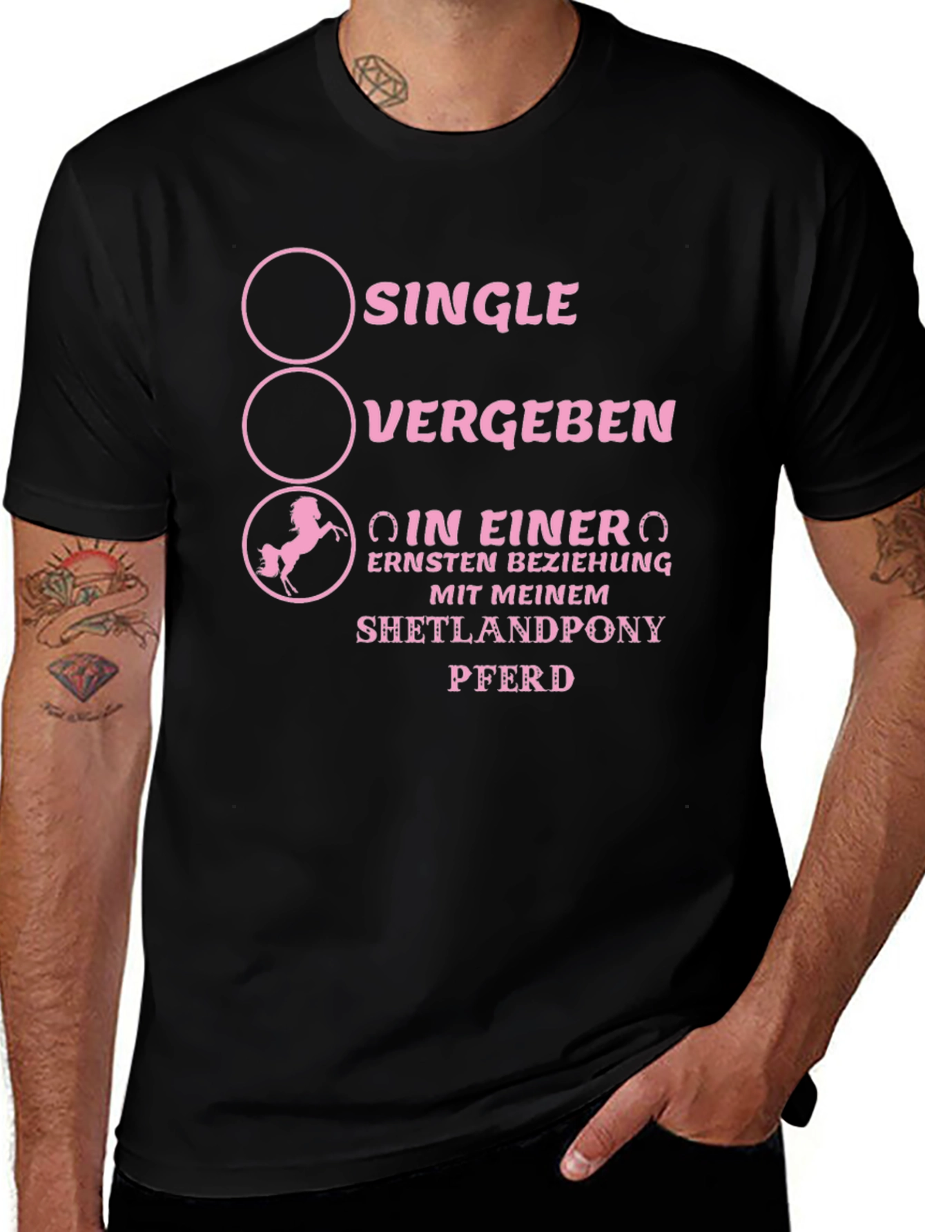 Shetland Pony Relationship T-Shirt