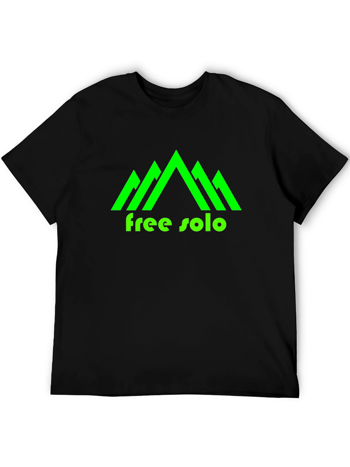 Free Solo Graphic Tee - Black Mountain Shirt