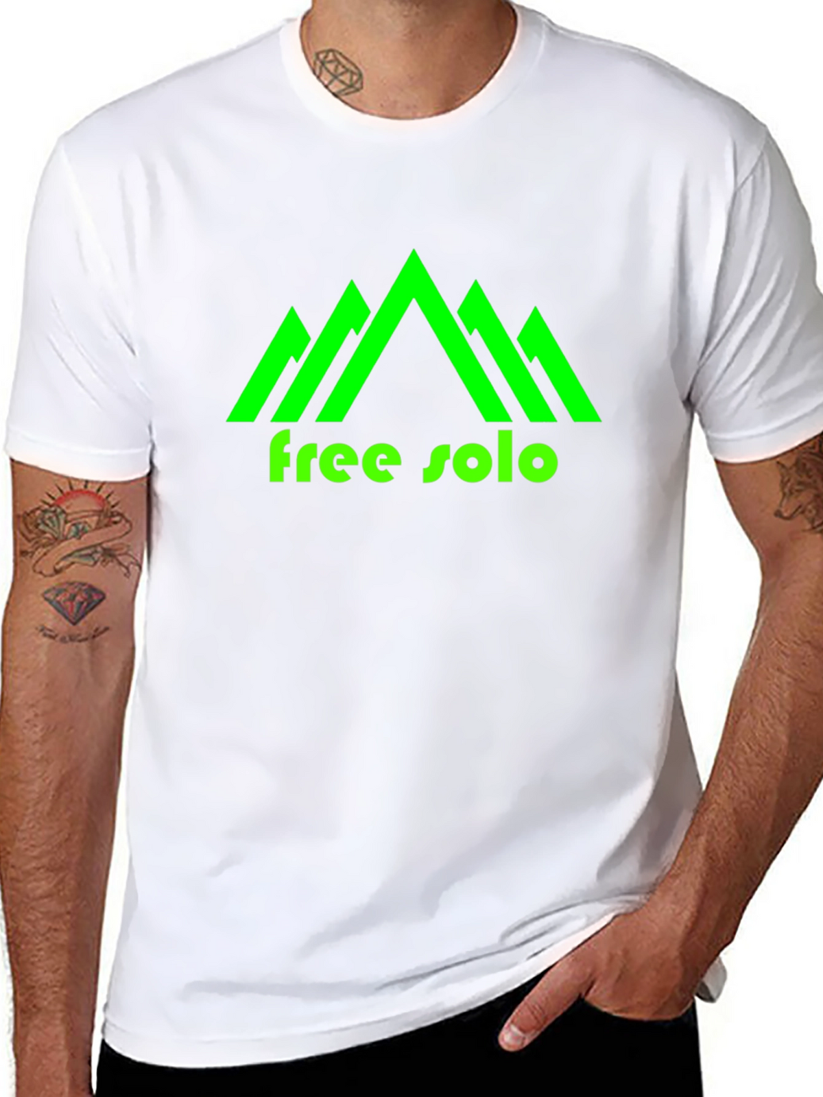 Free Solo Graphic Tee - Black Mountain Shirt