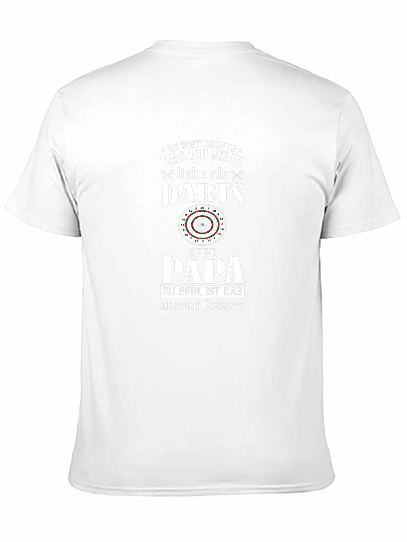 Darts Papa T-Shirt - German Text