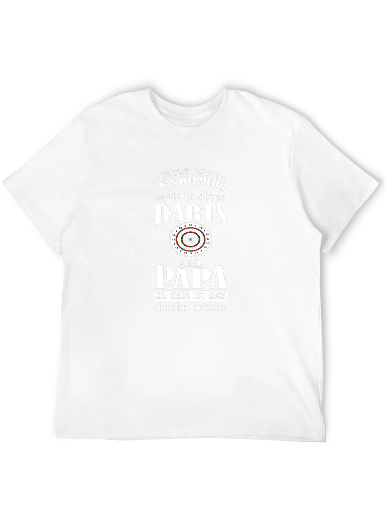 Darts Papa T-Shirt - German Text