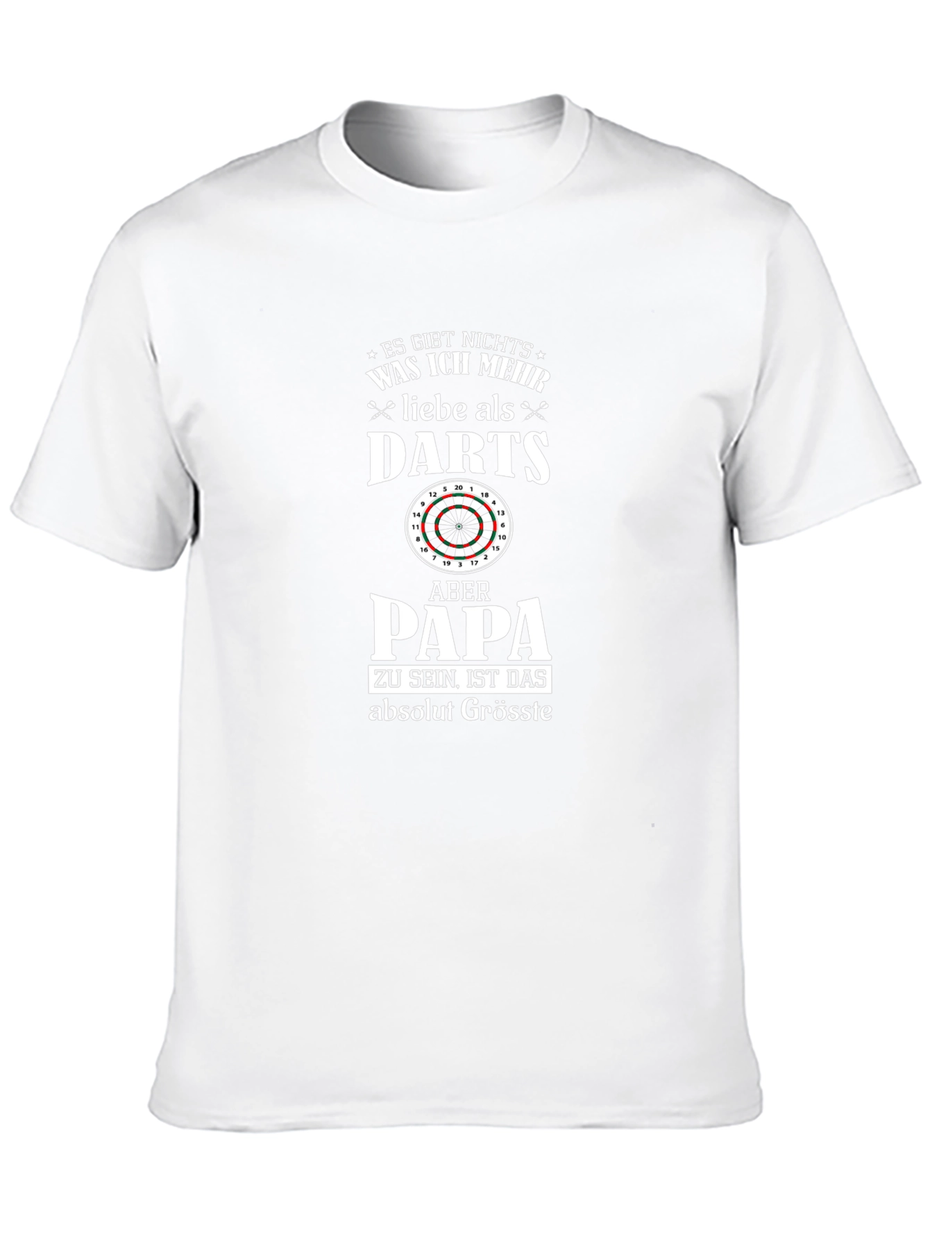 Darts Papa T-Shirt - German Text