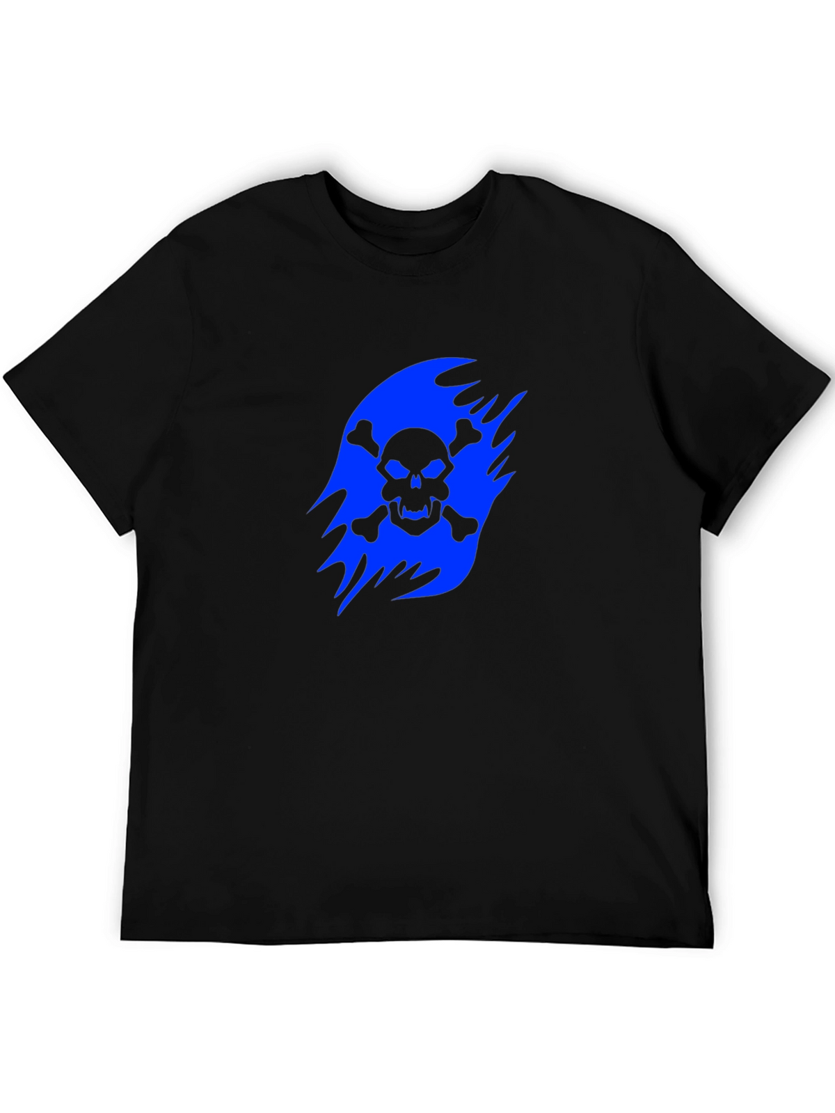 Skull & Crossbones Black T-Shirt - Bold Graphic Tee