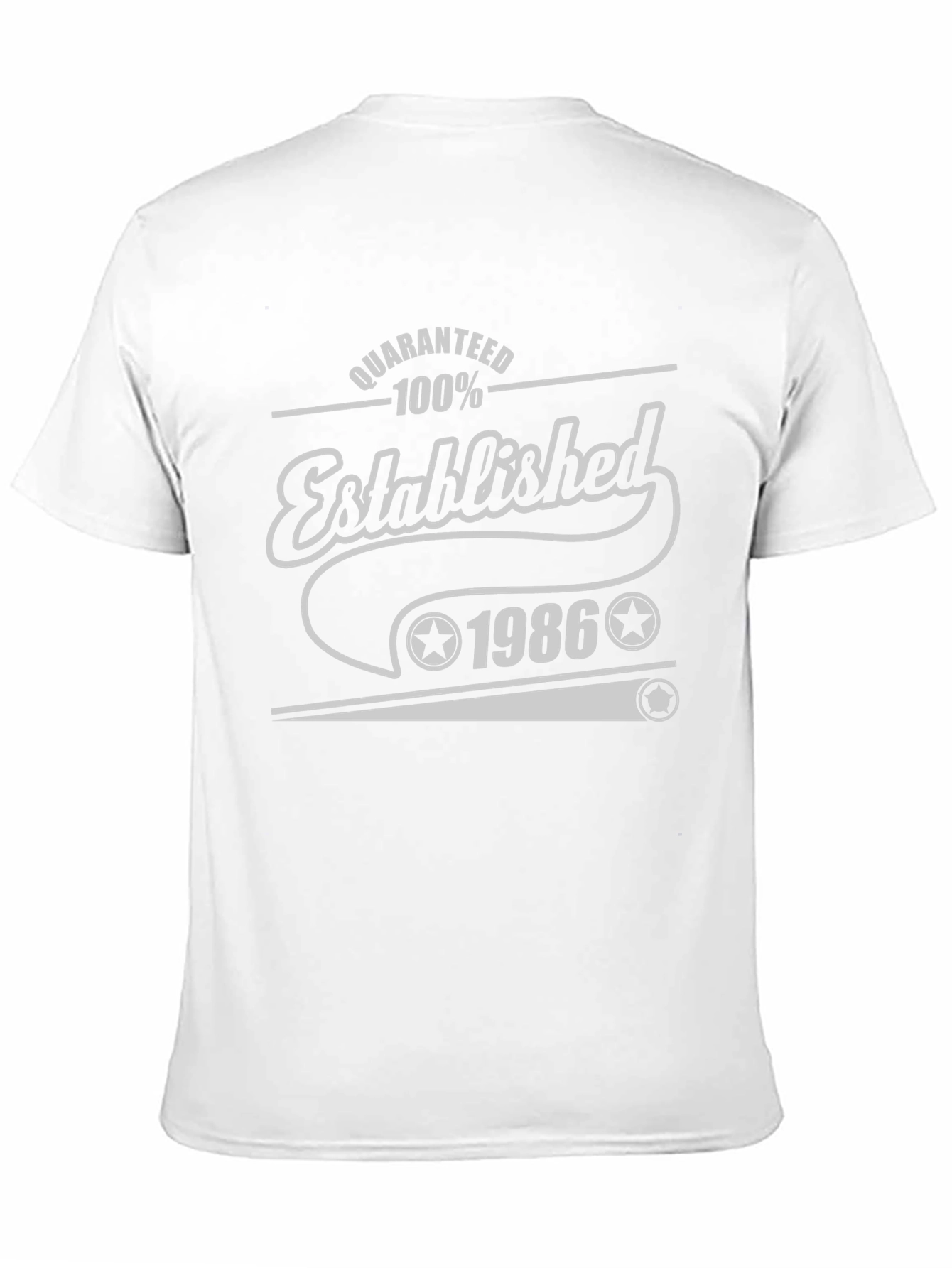 Established 1986 Black Graphic Tee