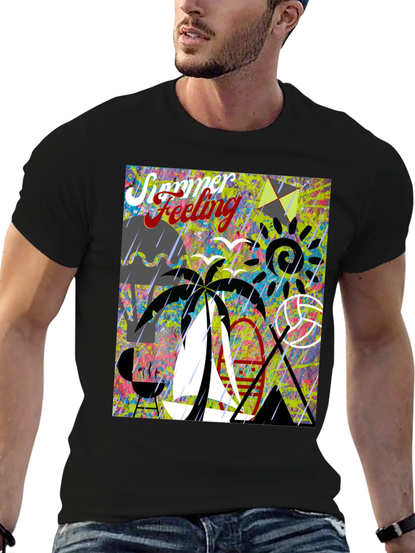 Summer Feeling Graphic Tee