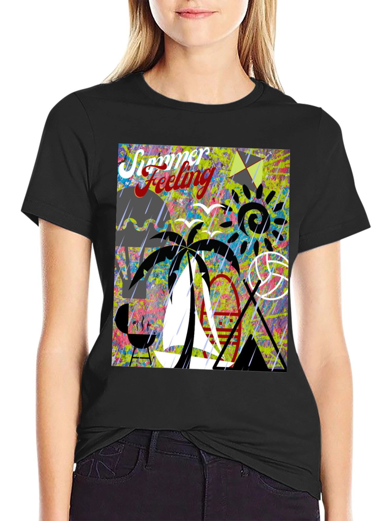 Summer Feeling Graphic Tee
