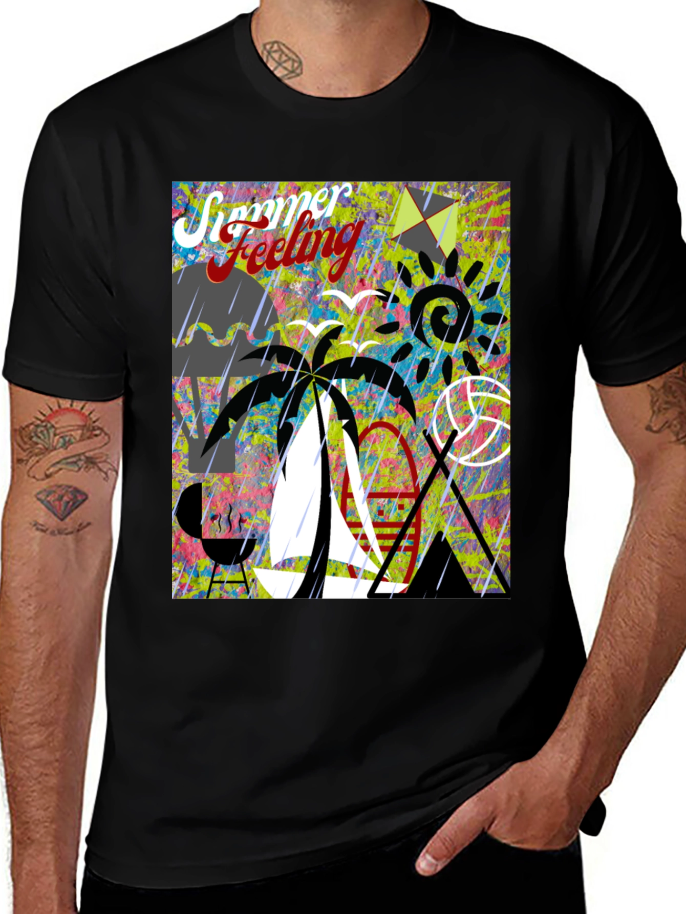 Summer Feeling Graphic Tee