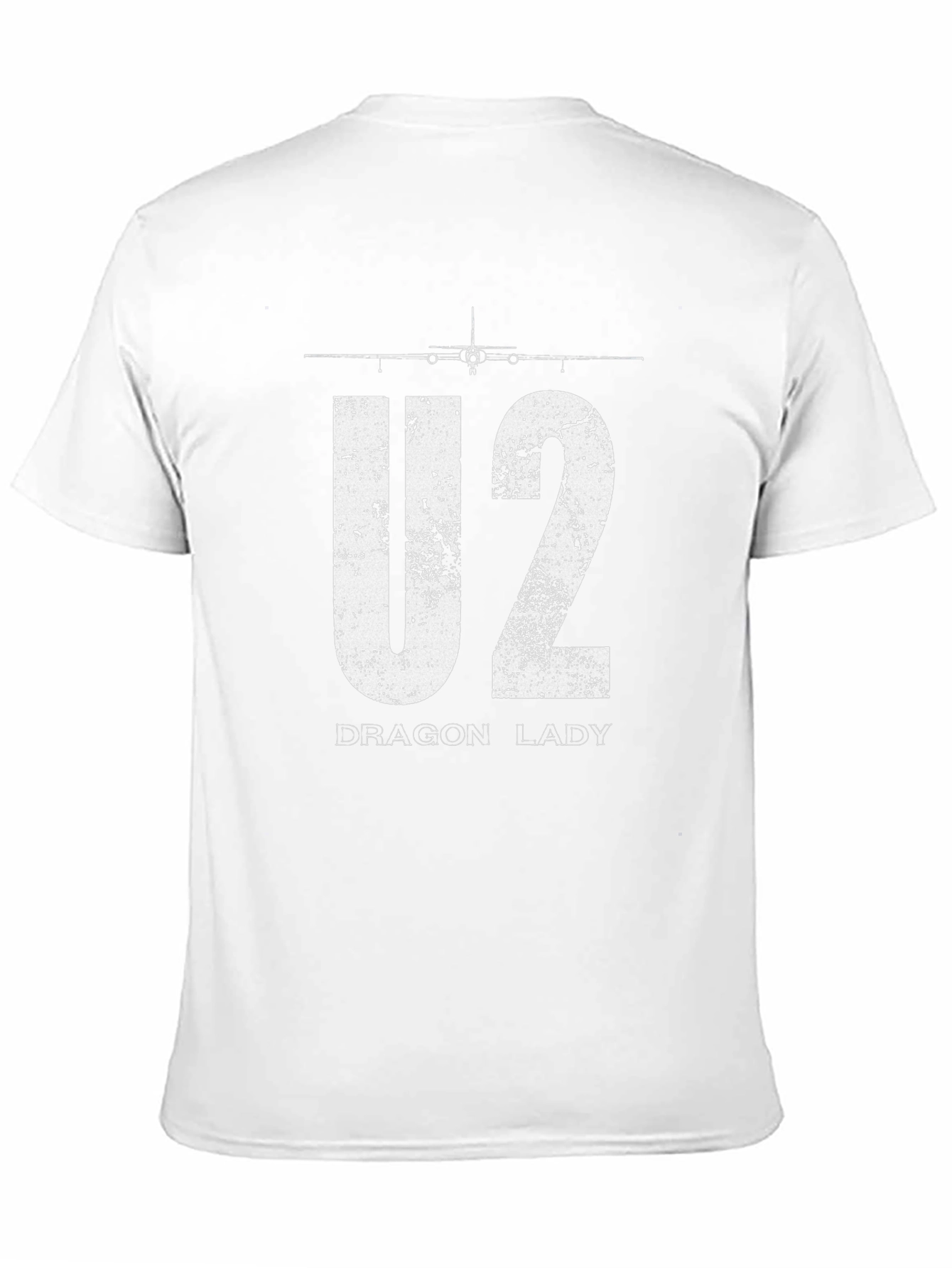 U2 Dragon Lady Graphic T-Shirt - Black Cotton Blend