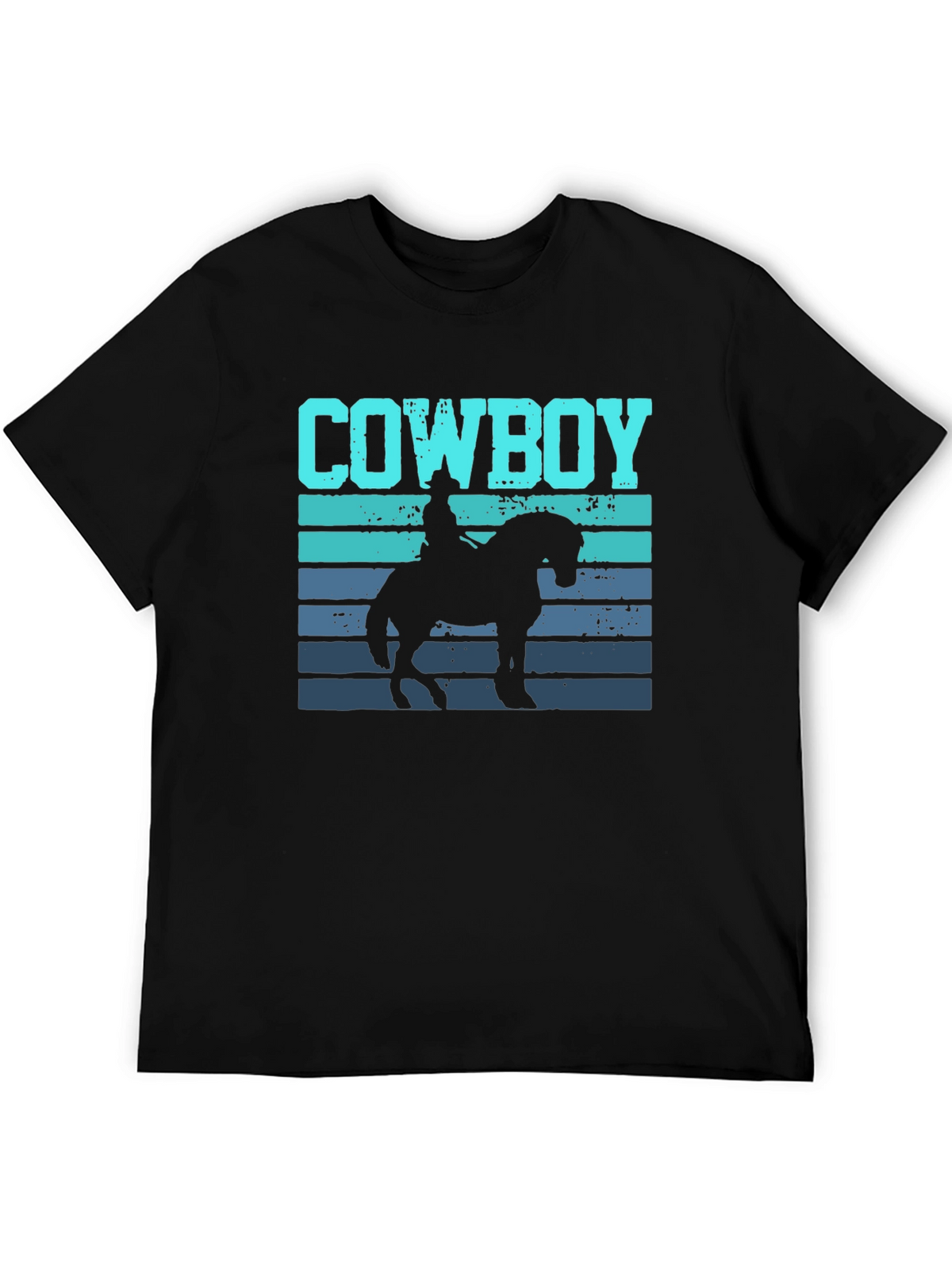Cowboy Graphic T-Shirt - Western Style Tee