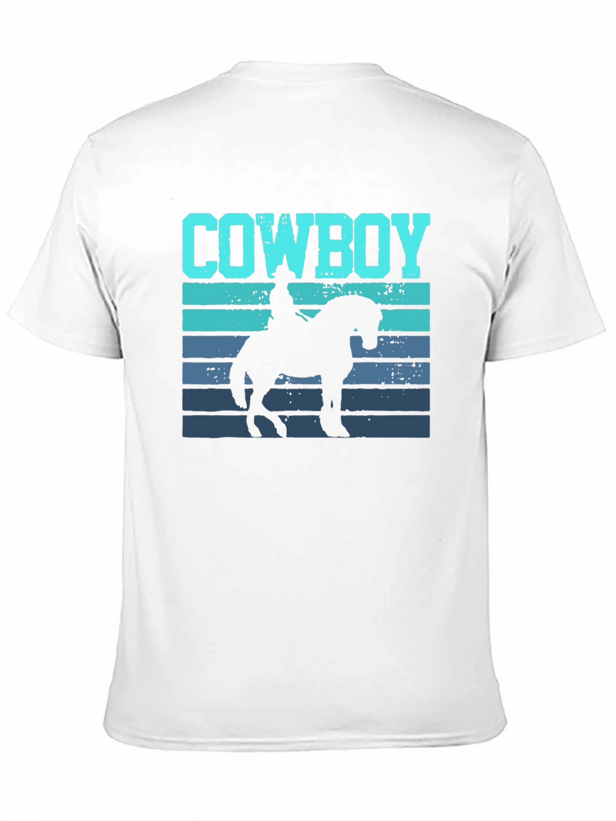 Cowboy Graphic T-Shirt - Western Style Tee