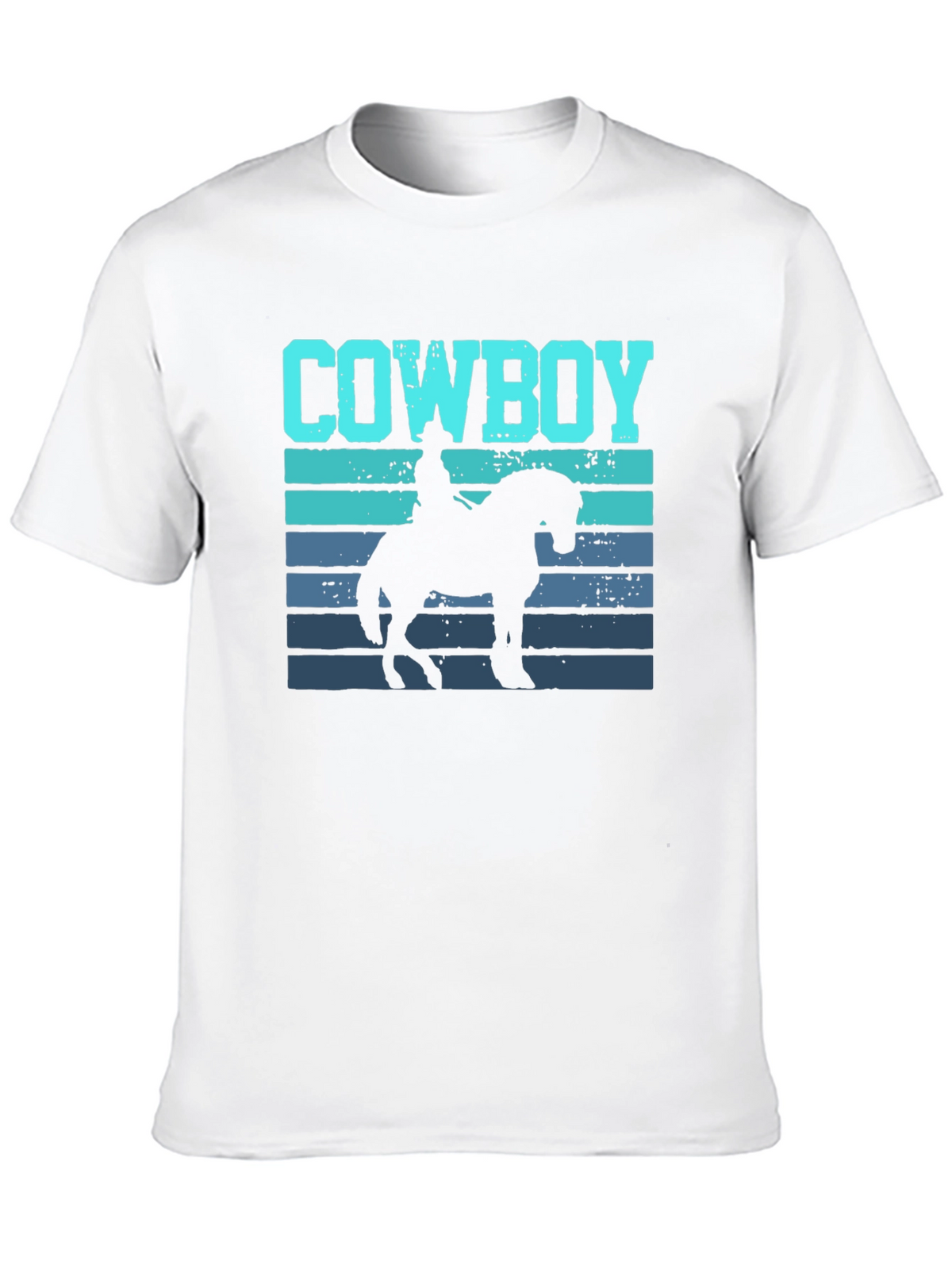 Cowboy Graphic T-Shirt - Western Style Tee
