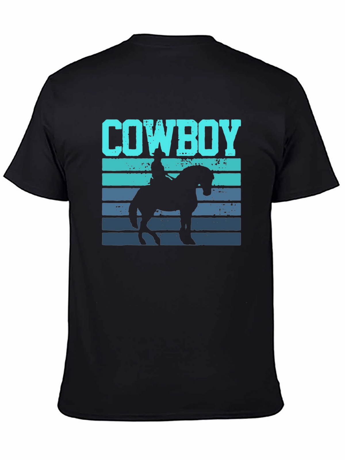 Cowboy Graphic T-Shirt - Western Style Tee