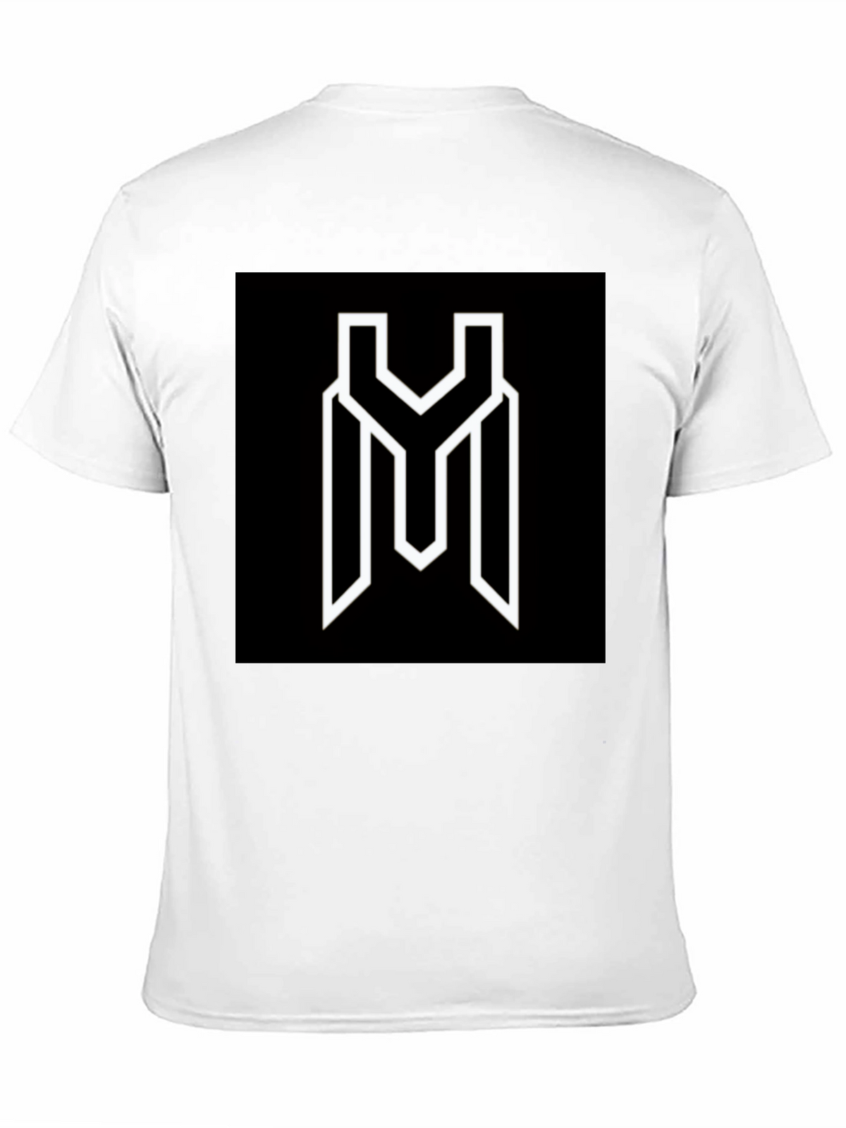 Modern Graphic Tee - Black YM Logo Shirt
