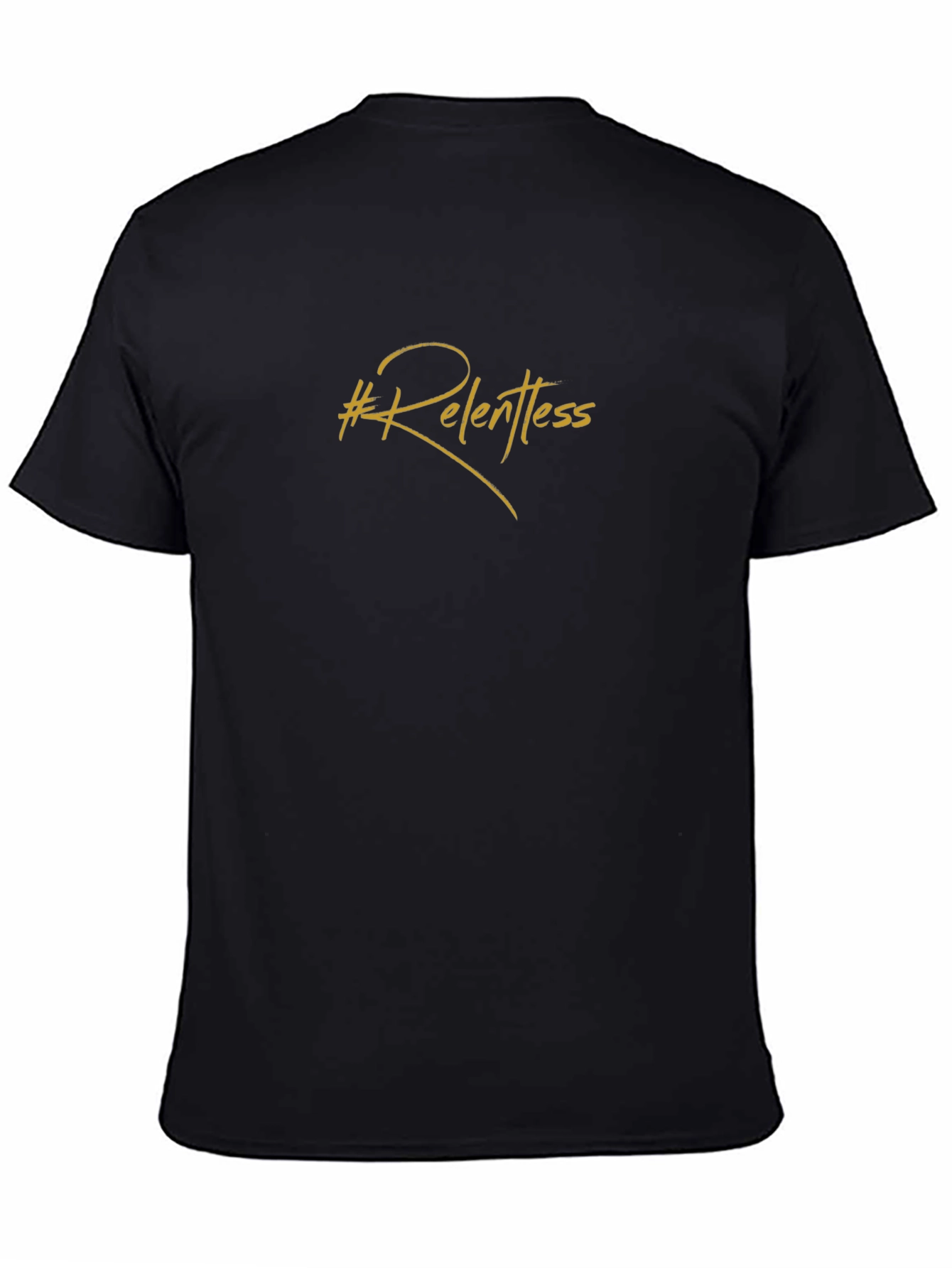 Relentless Black Graphic Tee