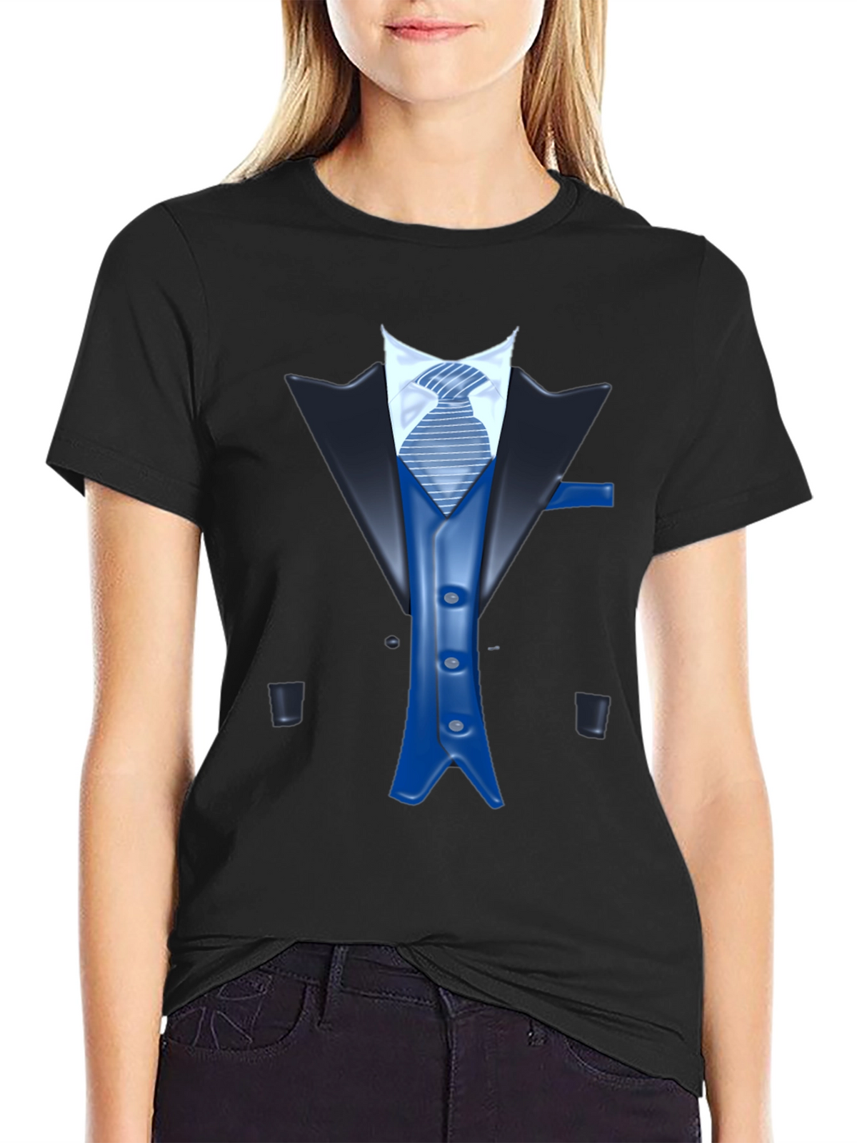 Tuxedo Graphic T-Shirt - Novelty Formal Wear Tee