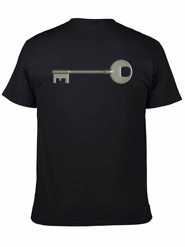 Key Graphic Black T-Shirt - Unisex
