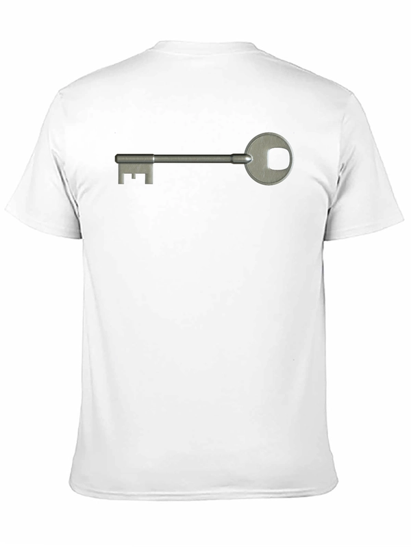 Key Graphic Black T-Shirt - Unisex