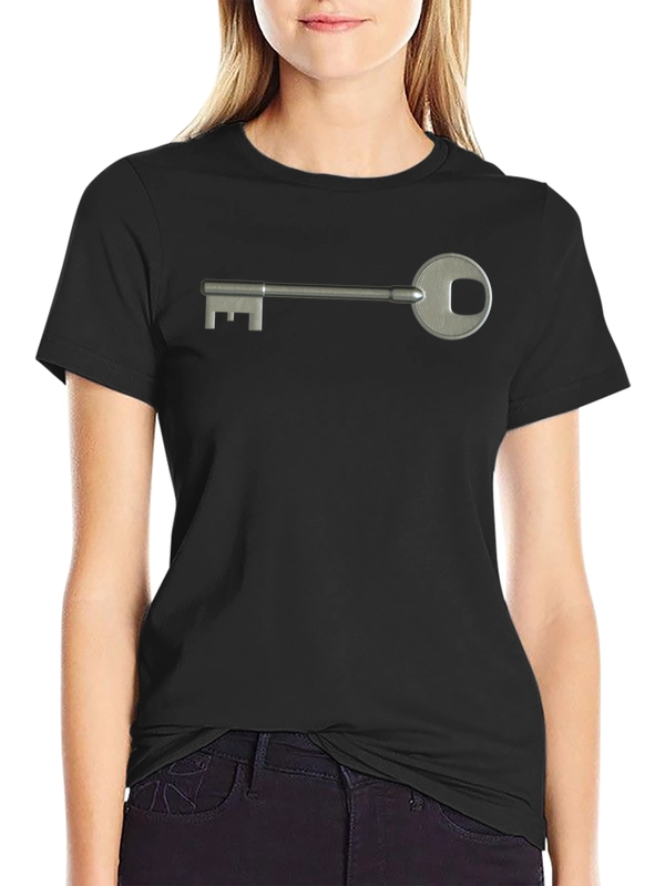 Key Graphic Black T-Shirt - Unisex