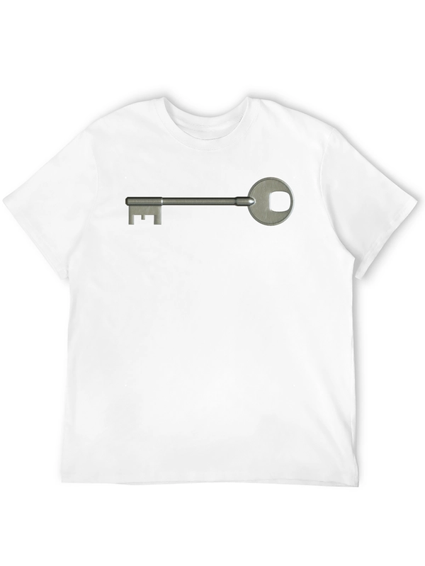 Key Graphic Black T-Shirt - Unisex