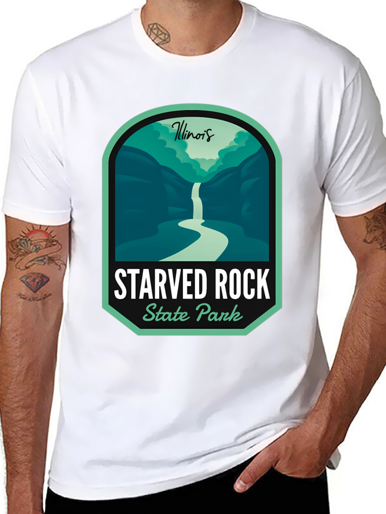 Starved Rock State Park Illinois T-Shirt