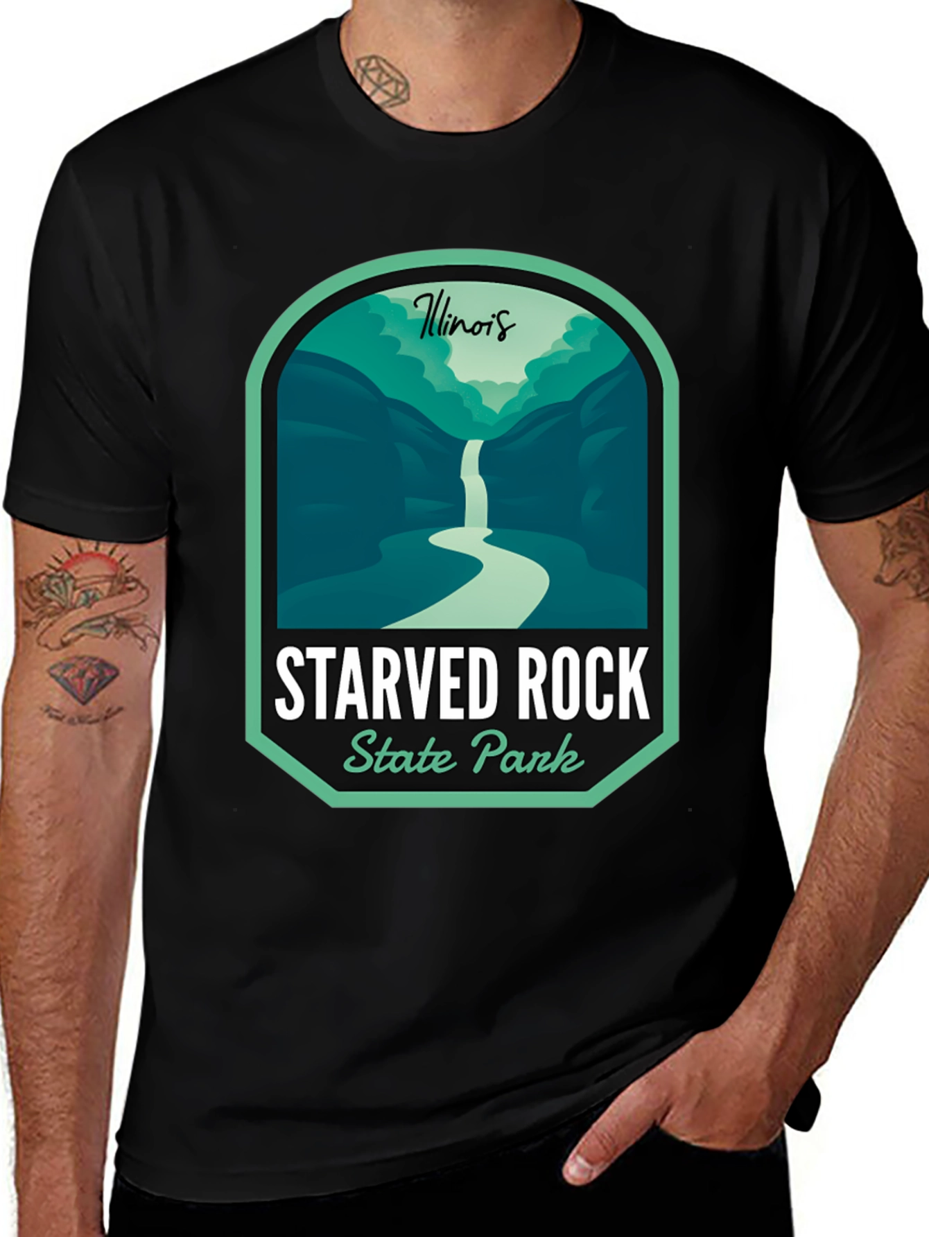 Starved Rock State Park Illinois T-Shirt