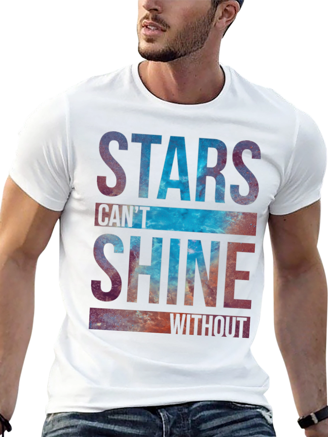 Stars Cant Shine Graphic Tee